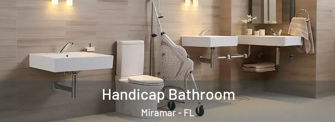  Handicap Bathroom Miramar - FL