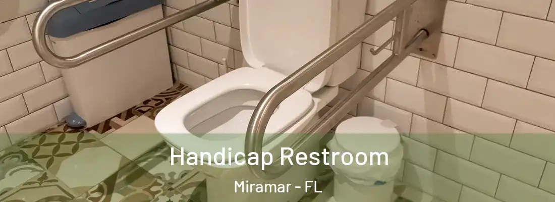  Handicap Restroom Miramar - FL
