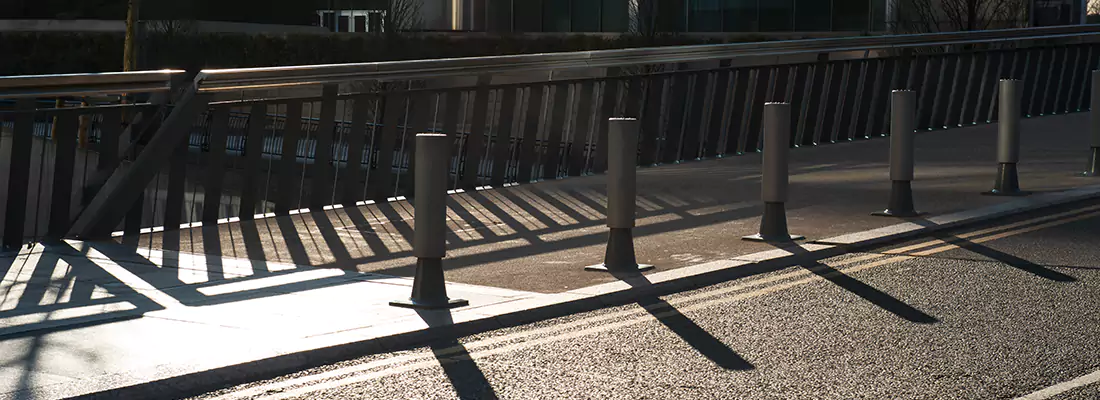 Car Bollard Installation for Parking Lots, Driveways in Miramar, FL